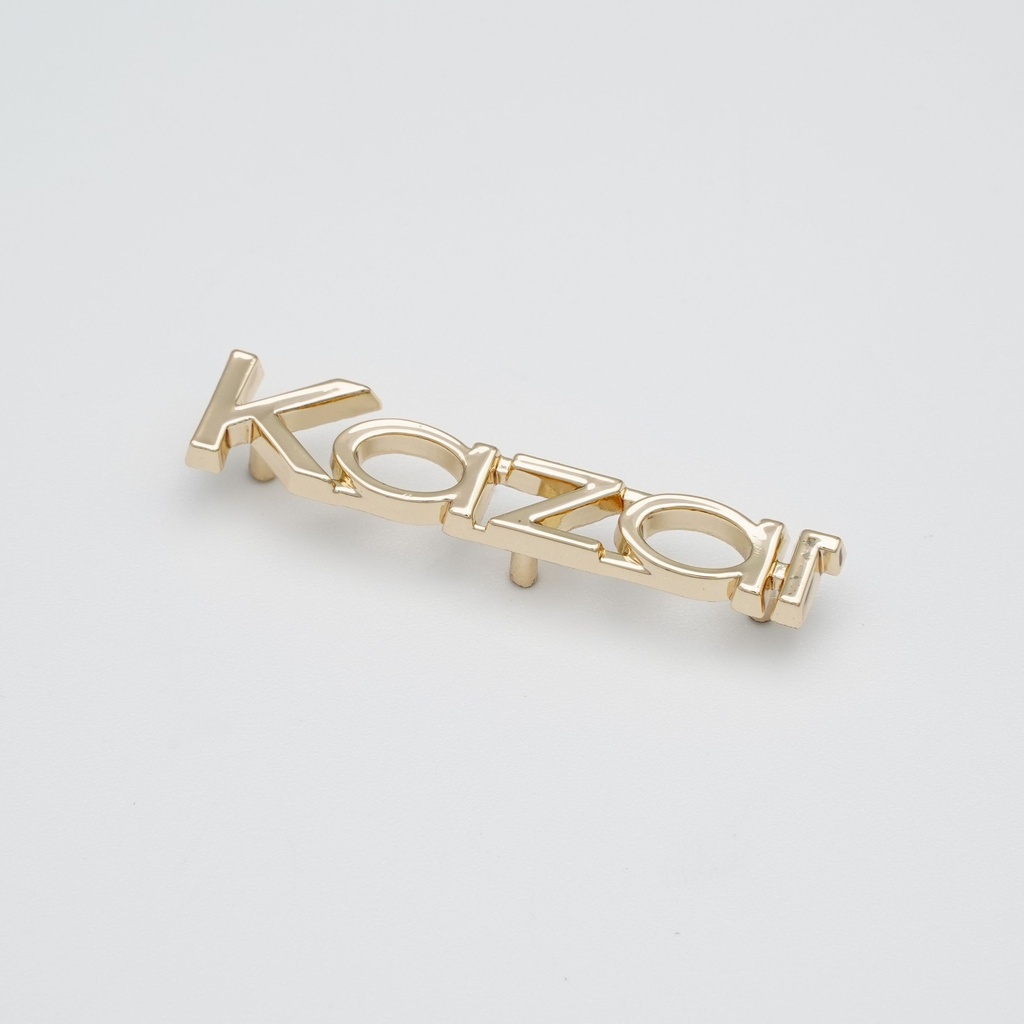 40MM, Brand Logo, Zinc Alloy, PA039