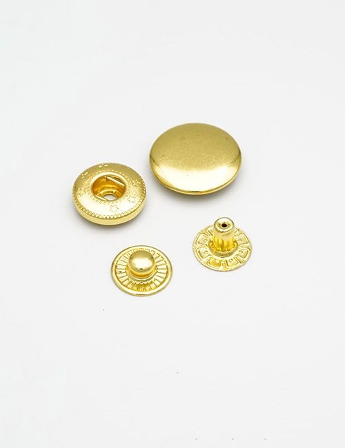 23L(17MM), Snap Buttons, Brass, TE003