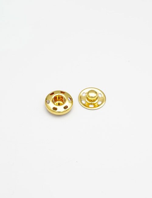 19L(12MM), Snap Buttons, Brass, TE005