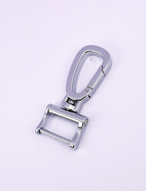 3/4"(20MM),旋转尾环钩扣钥匙扣万向狗扣链条扣,锌合金,WEB0021