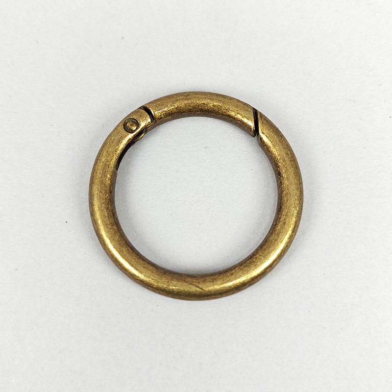 1 1/4"(32MM), Spring Gate Rings, Zinc Alloy, VLC2002