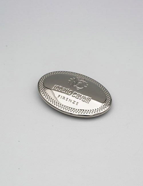 40MM,手袋标牌装饰牌商标LOGO标牌,锌合金,PA007