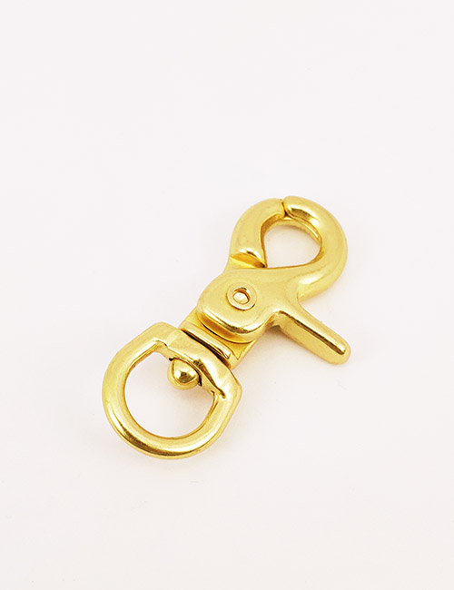 ganci a scatto girevoli da 3/8" (10 mm), ottone, WEA0004