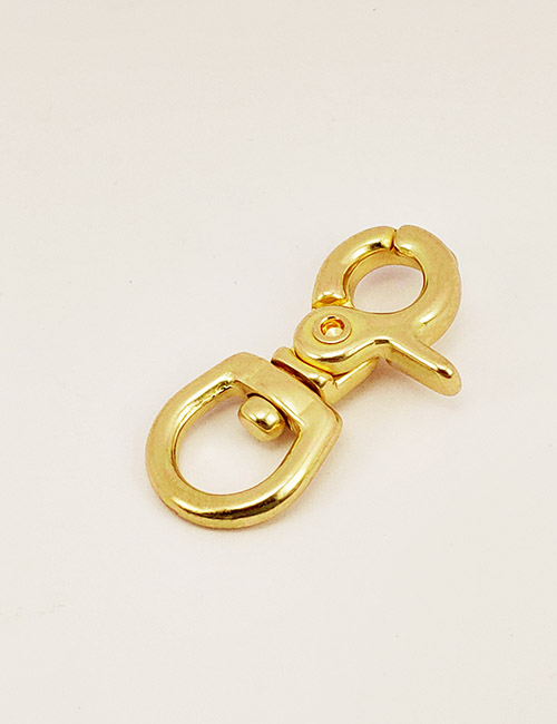 ganci a scatto girevoli da 3/8" (10 mm), ottone, WEA0006