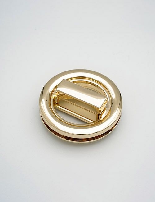 48MM,拧锁手袋金属锁扣箱包转锁,锌合金,SJ073