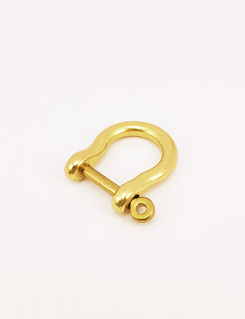 5/8" (15MM),手挽连接环固定件背带连接扣,铜,UAA5001