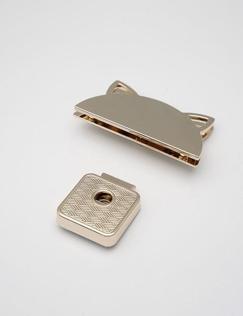 54MM,箱包手袋机关锁按钮锁礼盒锁,锌合金,SA021