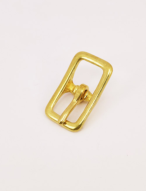 1/2" (13MM), Center Bar Buckles, Brass, QAA3002