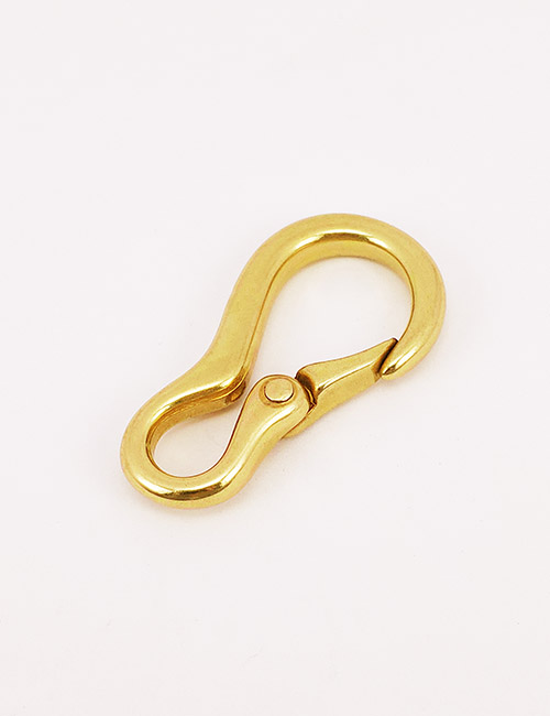 sztywne karabińczyki 1/4"(7MM), mosiądz, WBO7002