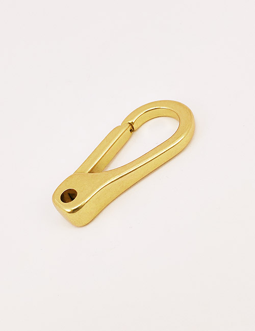 1/8"(4MM), Ganchos a presión rígidos, Latón, WBO4001