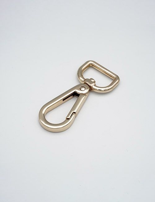3/4" (19MM),旋转尾环钩扣钥匙扣万向狗扣链条扣,锌合金,WEA9004