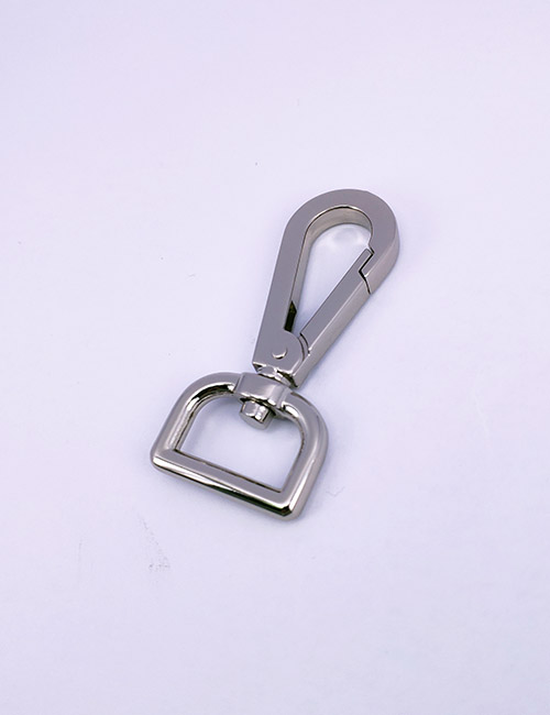 3/4" (19MM),旋转尾环钩扣钥匙扣万向狗扣链条扣,锌合金,WEA9025
