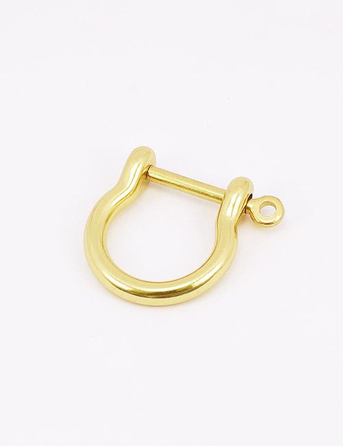 3/4" (20MM),手挽连接环固定件背带连接扣,铜,UAB0001