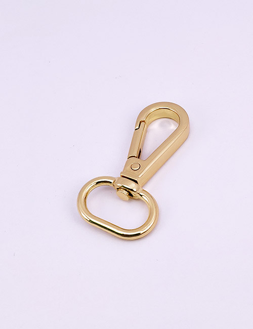3/4" (20MM),旋转尾环钩扣钥匙扣万向狗扣链条扣,锌合金,WEB0022