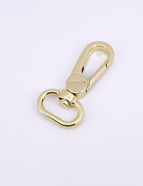 3/4" (20MM),旋转尾环钩扣钥匙扣万向狗扣链条扣,锌合金,WEB0023