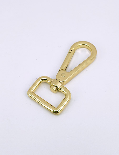 3/4" (20MM),旋转尾环钩扣钥匙扣万向狗扣链条扣,锌合金,WEB0024