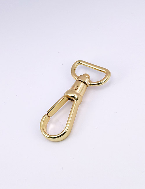 3/4" (21MM),旋转尾环钩扣钥匙扣万向狗扣链条扣,锌合金,WEB1009