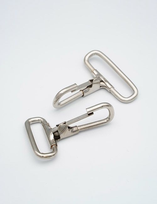 1" (25MM), ganci a scatto rigidi, ferro, WBB5002