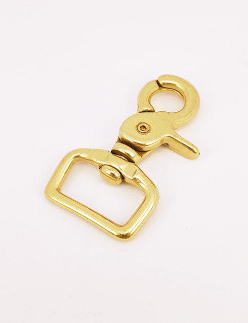 1"(25MM), Swivel Snap Hooks, Brass, WEB5004