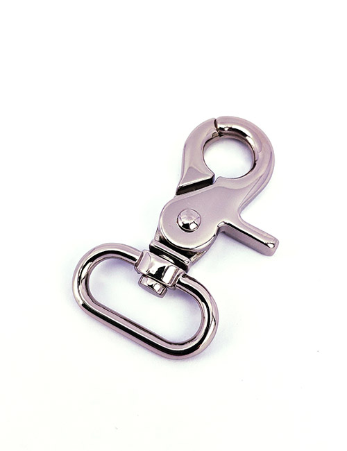 1"(25MM), Mousqueton pivotant, alliage de zinc, WEB5008