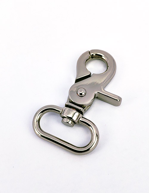 1"(25MM), Mousqueton pivotant, alliage de zinc, WEB5016