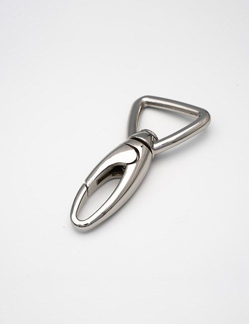 1" (25MM),旋转尾环钩扣钥匙扣万向狗扣链条扣,锌合金,WEB5036