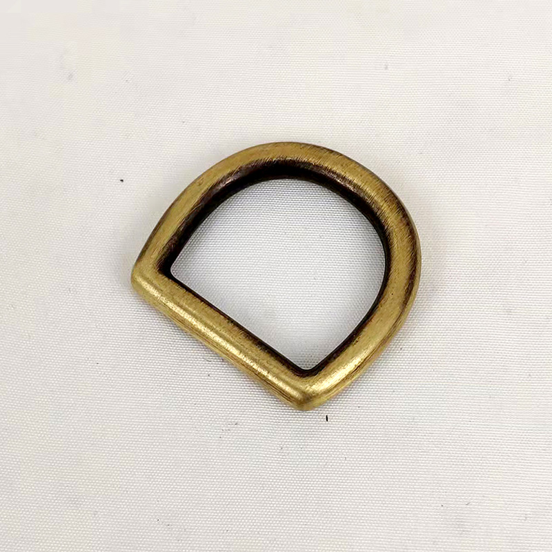 3/4"(20MM),D扣圈扣手袋包肩带连接D字扣宠物绳连接D型扣,锌合金,VAB0009