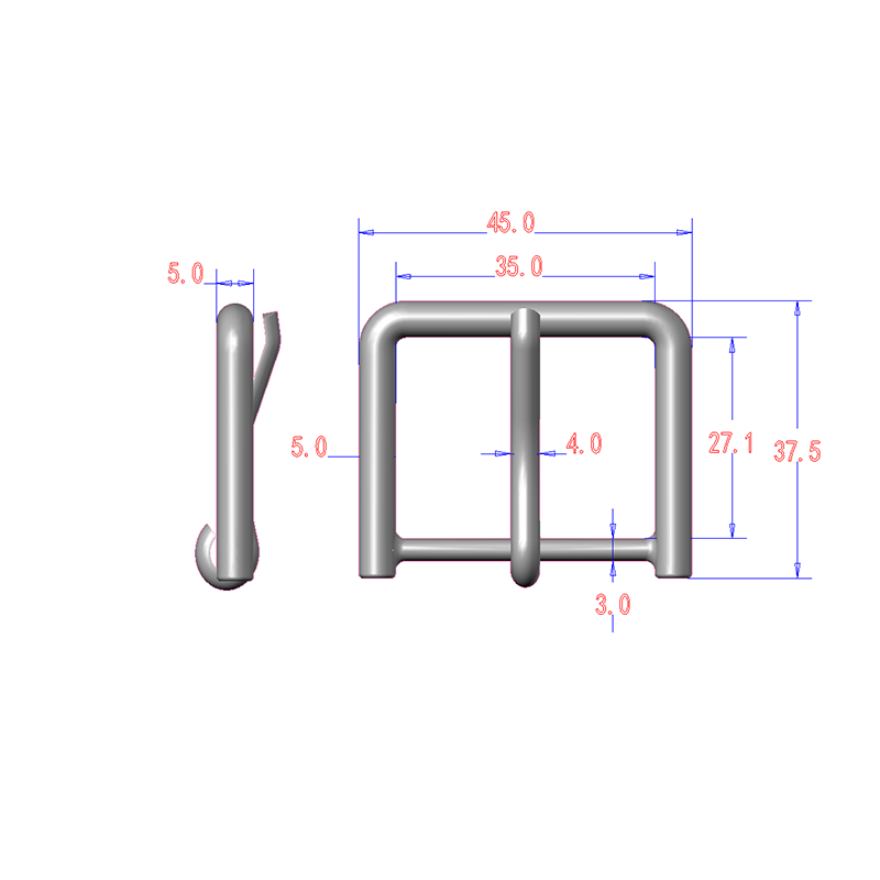 1 3/8"(35MM), Prong Buckles, Zinc Alloy, QHC5010
