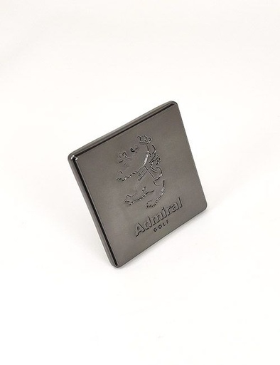 [PA049] 38MM, logotipo de la marca, aleación de zinc, PA049