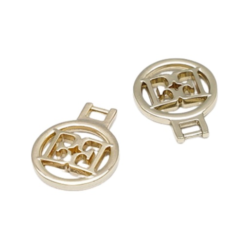 [PB005] 22MM, Charms, Aleación de Zinc, PB005