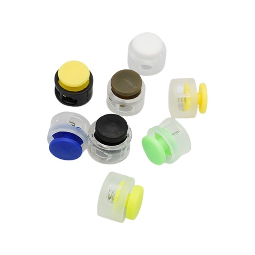 [RDA6019] 16.8MM,吊钟绳夹头弹簧扣绳扣,塑胶,RDA6019