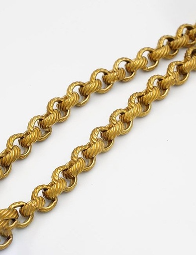 [RE047] Weaving chains, Brass, RE047