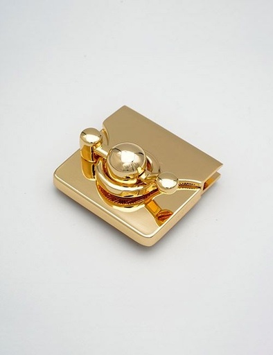 [SJ098] 38MM,拧锁手袋金属锁扣箱包转锁,锌合金,SJ098