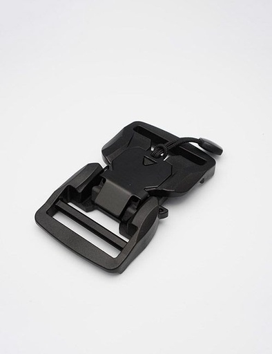 [QMD0001] 1 5/8" (40 mm), fibbia a sgancio rapido, plastica, QMD0001