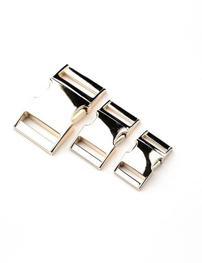 [QKA6001] 5/8"(16MM), Side Squeeze Buckle, Zinc Alloy, QKA6001