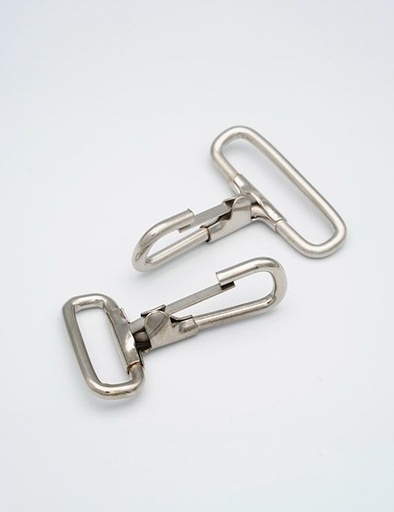 [WBB5002] 1" (25MM), ganci a scatto rigidi, ferro, WBB5002