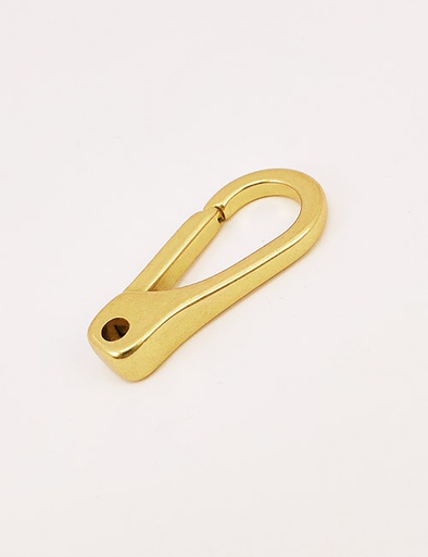 [WBO4001] sztywne karabińczyki 1/8"(4MM), mosiądz, WBO4001