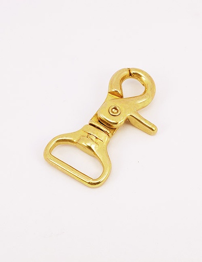 [WEA9007] 3/4" (19MM), Döner Geçmeli Kancalar, Pirinç, WEA9007