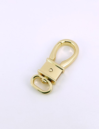 [WEA3015] 1/2" (13MM),旋转尾环钩扣钥匙扣万向狗扣链条扣,锌合金,WEA3015