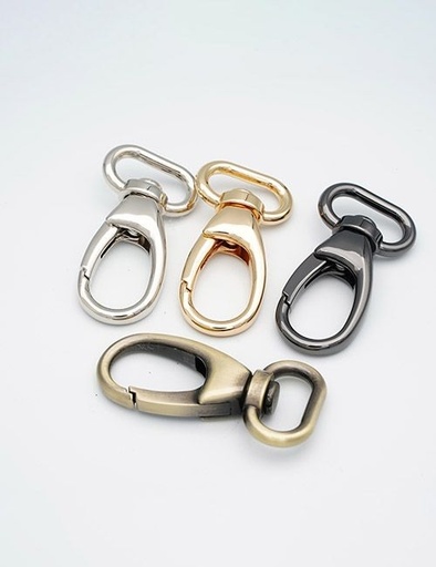 [WEB1002] 3/4"(21MM), Swivel Snap Hooks, Zinc Alloy, WEB1002