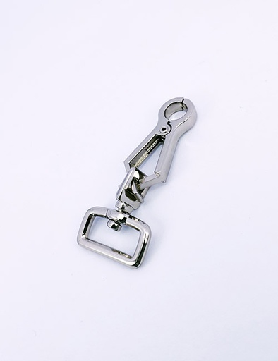 [WEA9010] 3/4" (19MM),旋转尾环钩扣钥匙扣万向狗扣链条扣,锌合金,WEA9010