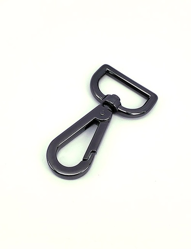 [WEB5027] 1" (25MM),旋转尾环钩扣钥匙扣万向狗扣链条扣,锌合金,WEB5027