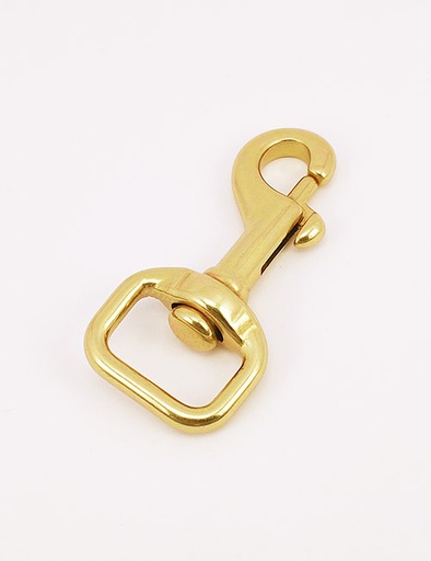 [WEB0012] 3/4"(20MM), Mousquetons pivotants, Laiton, WEB0012