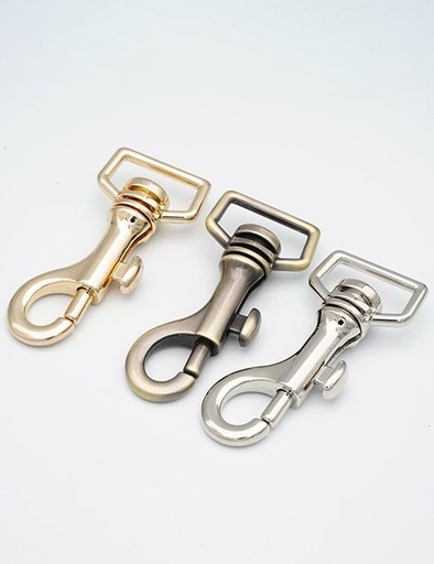 [WEC0001] 1 1/8" (30MM), Döner Geçmeli Kancalar, Çinko Alaşım, WEC0001
