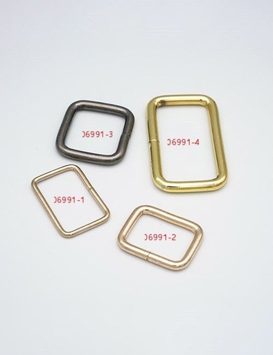 [VDB0002] 3/4"(20MM), Rectangular Rings, Iron, VDB0002