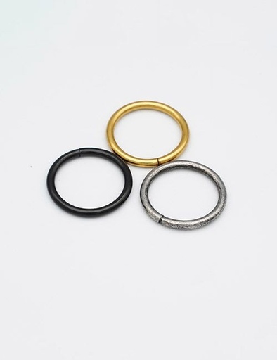 [VEA5001] 5/8"(15MM), Runde Ringe, Eisen, VEA5001