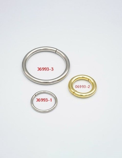 [VEA7001] 5/8"(17MM), Round Rings, Iron, VEA7001