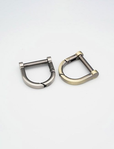 [VLB2001] 7/8" (22MM),弹簧扣金属弹簧圈钥匙扣圆扣,锌合金,VLB2001