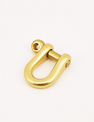 [UAO6001] 1/4"(6MM), occhielli per impugnatura, ottone, UAO6001